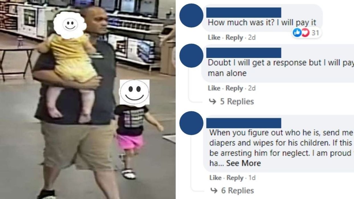 Police Posts Man Who Allegedly Stole Diapers on Facebook - Their Efforts Backfire With Unexpected Response