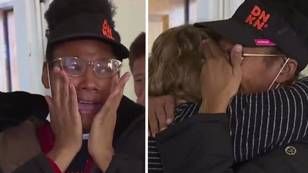 Customer Finds Dunkin' Donuts Employee Is Facing Homelessness - Steps In To Change Her Life