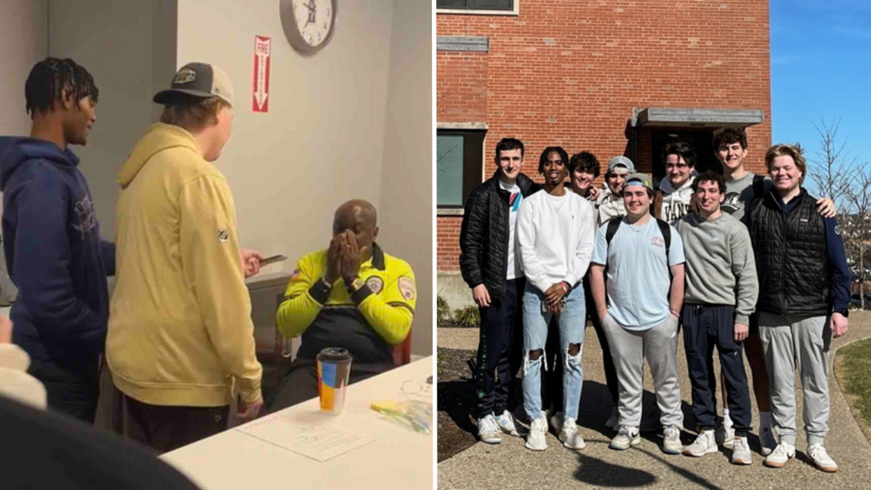 College Security Guard Hasnt Been Home in More Than a Decade - So Students Took Care of It