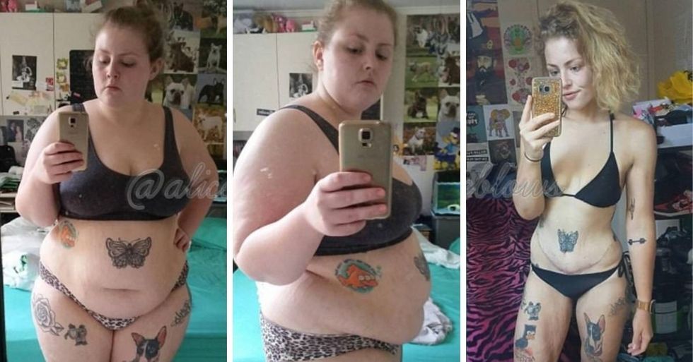 After Battling Food Addiction For Years, She Lost Over 150 Pounds By Adjusting Her Mindset