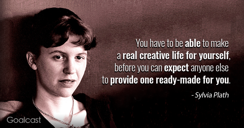 Sylvia-Plath-Quote-on-a-creative-life