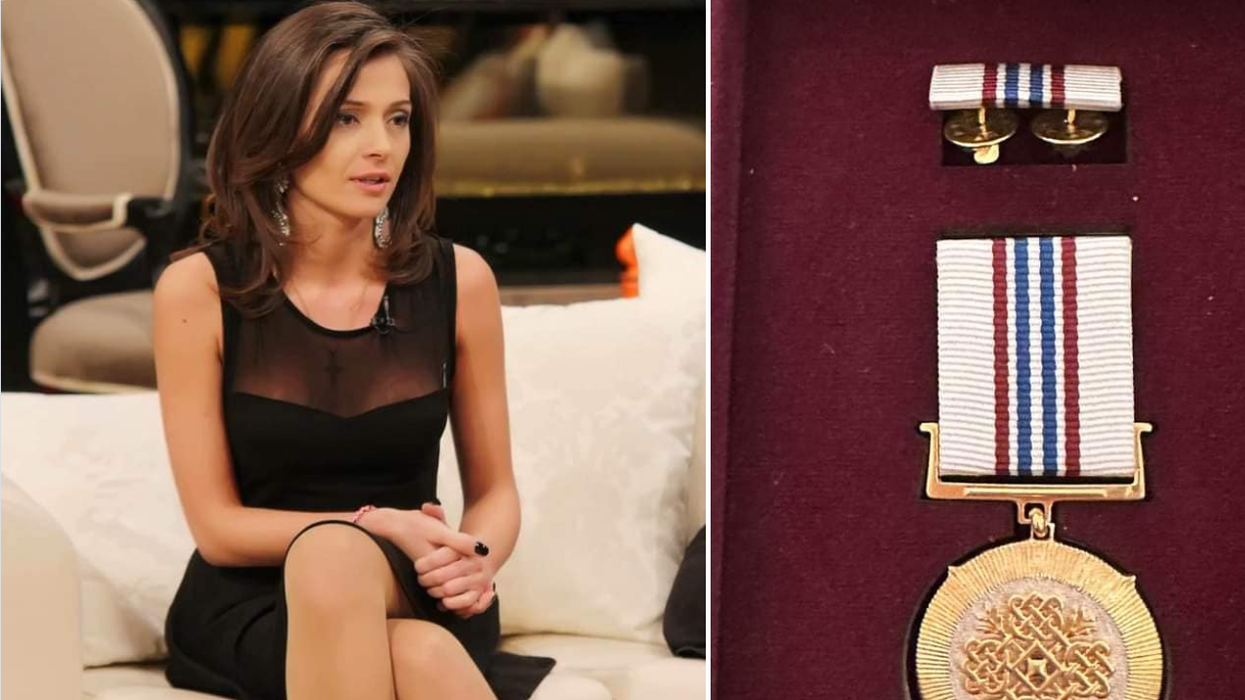 Tamuna Museridze has helped hundreds of families reunite. She was awarded the Presidential Medal of Honor for her work.
