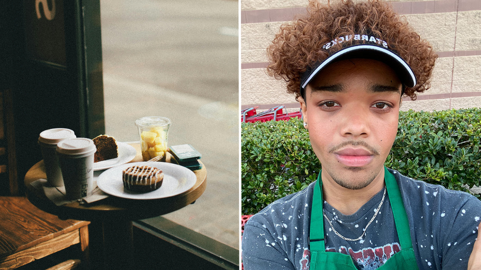 Target Starbucks Employee Finds Out He Has Zero Job Benefits at Work - So He Quits in Front of the Entire Store