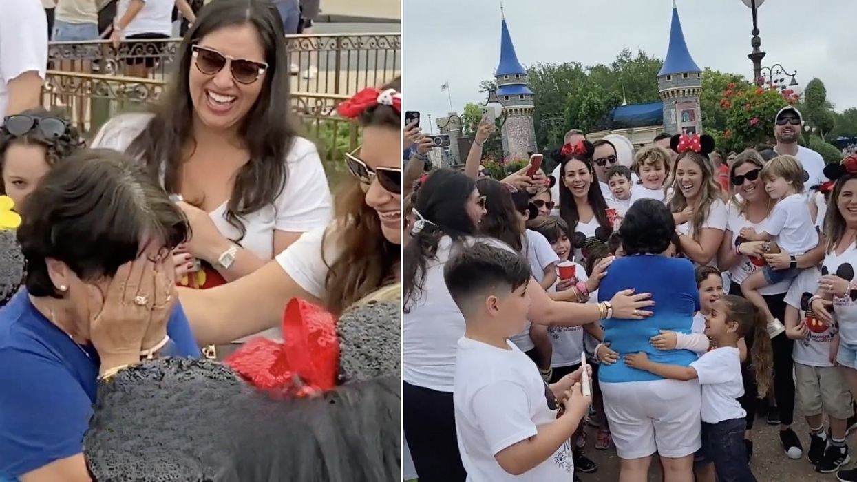 Retiring Teacher Left Stunned When Her Students - Past and Present - Surprised Her at Disney, Her Favorite Place