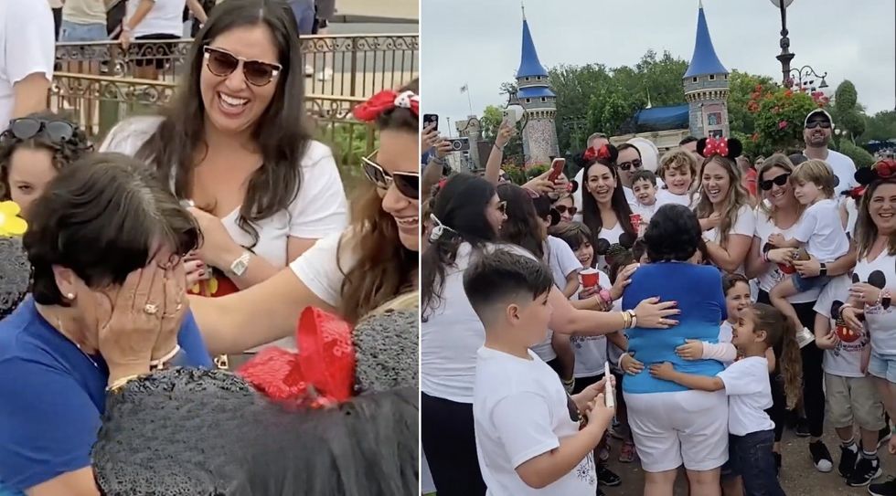 Retiring Teacher Left Stunned When Her Students - Past and Present - Surprised Her at Disney, Her Favorite Place
