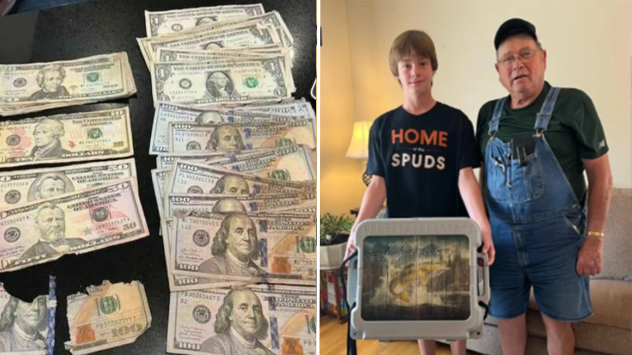 Teen Catches a Wallet Full of Money While Fishing Instead of Keeping It, He Releases It to Farmer Who Lost It