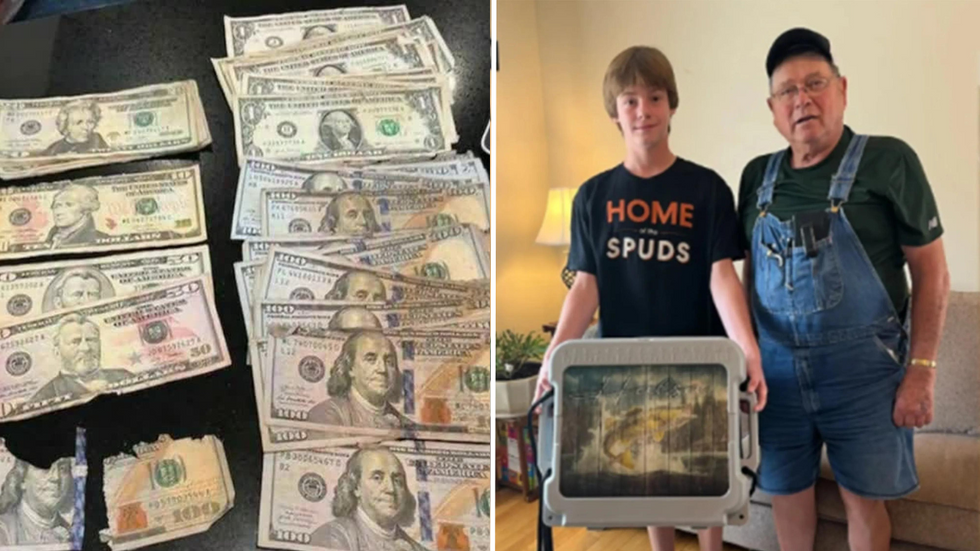 Teen Catches a Wallet Full of Money While Fishing  Instead of Keeping It, He Releases It to Farmer Who Lost It