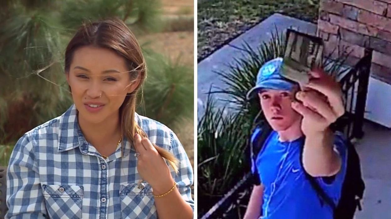 Mother of 2 Hears Startling Knock on the Door - What Security Camera Reveals Is Not What She Expects