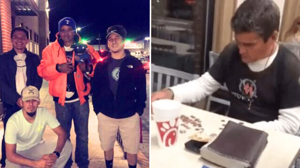 Teens Witness Homeless Man Crying in a Chick-fil-A - So They Go Shopping
