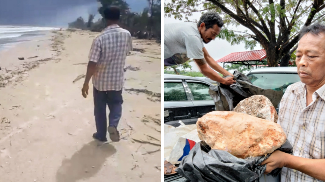 Broke Fisherman Nets Rare Whale Vomit That Could Earn Him $3.2 Million