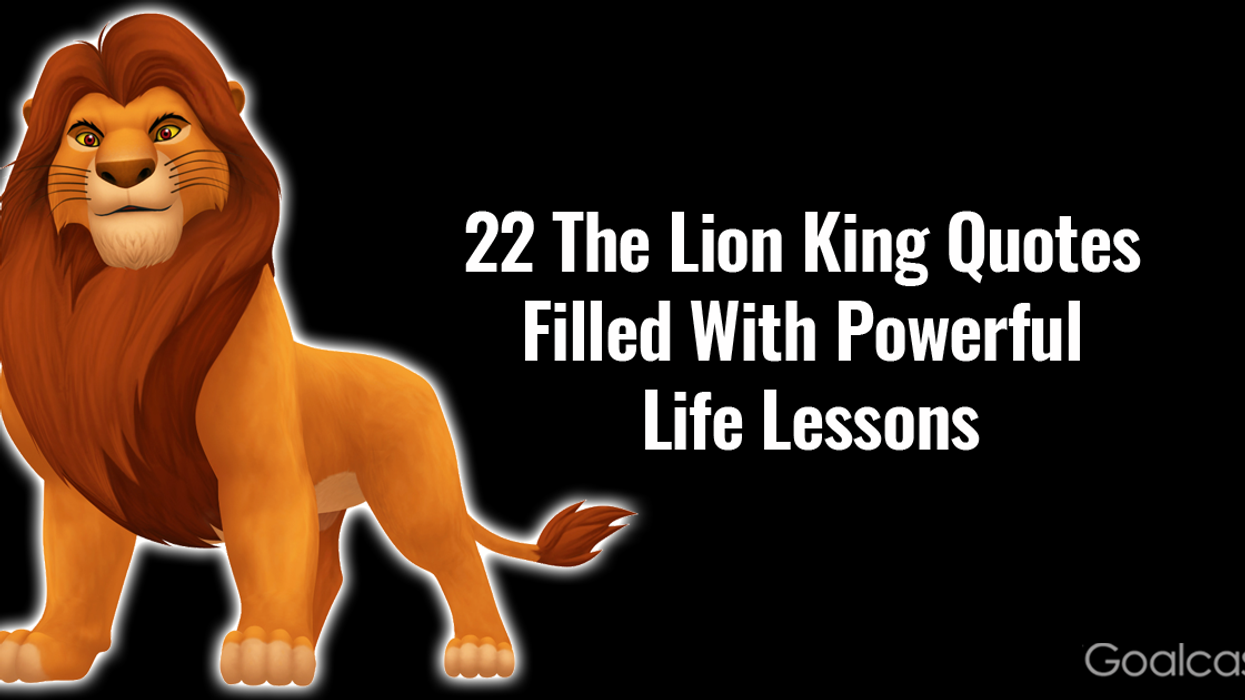 22 The Lion King Quotes Filled With Powerful Life Lessons