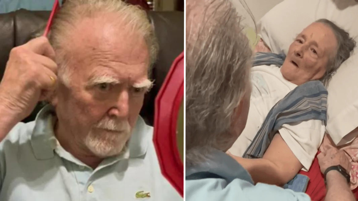 Man Dresses Up to Visit His Wife Every Day for 15 Years - For One Very Good Reason