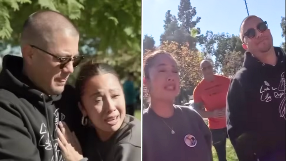 Man Meets Up With Struggling Family at a Park - Theyre Shocked to See His Friend Standing Behind Them