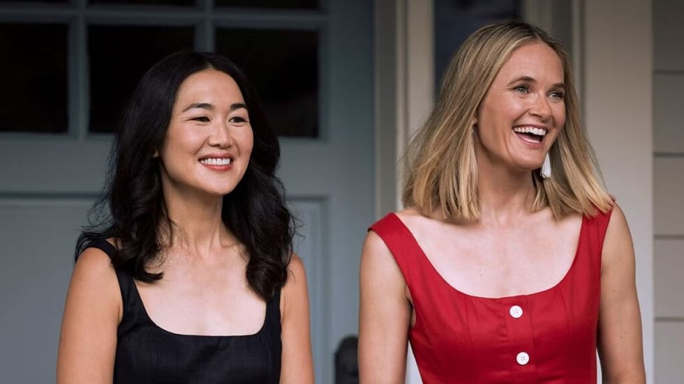 The Summer I Turned Pretty's Belly and Laurel, laughing