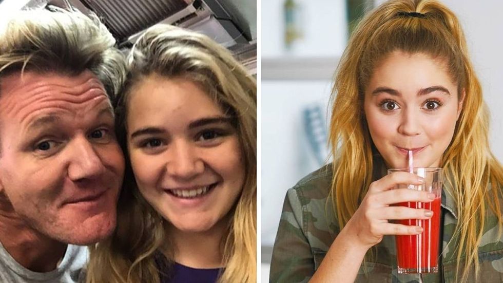 Gordon Ramsay's Daughter Is Just Like Him - And He's A Surprisingly Good Sport About It