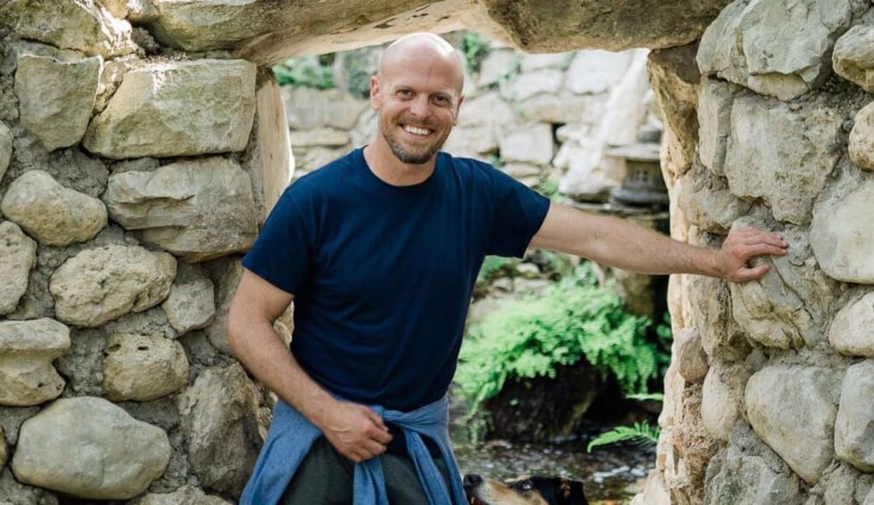 Tim Ferris posing outdoors