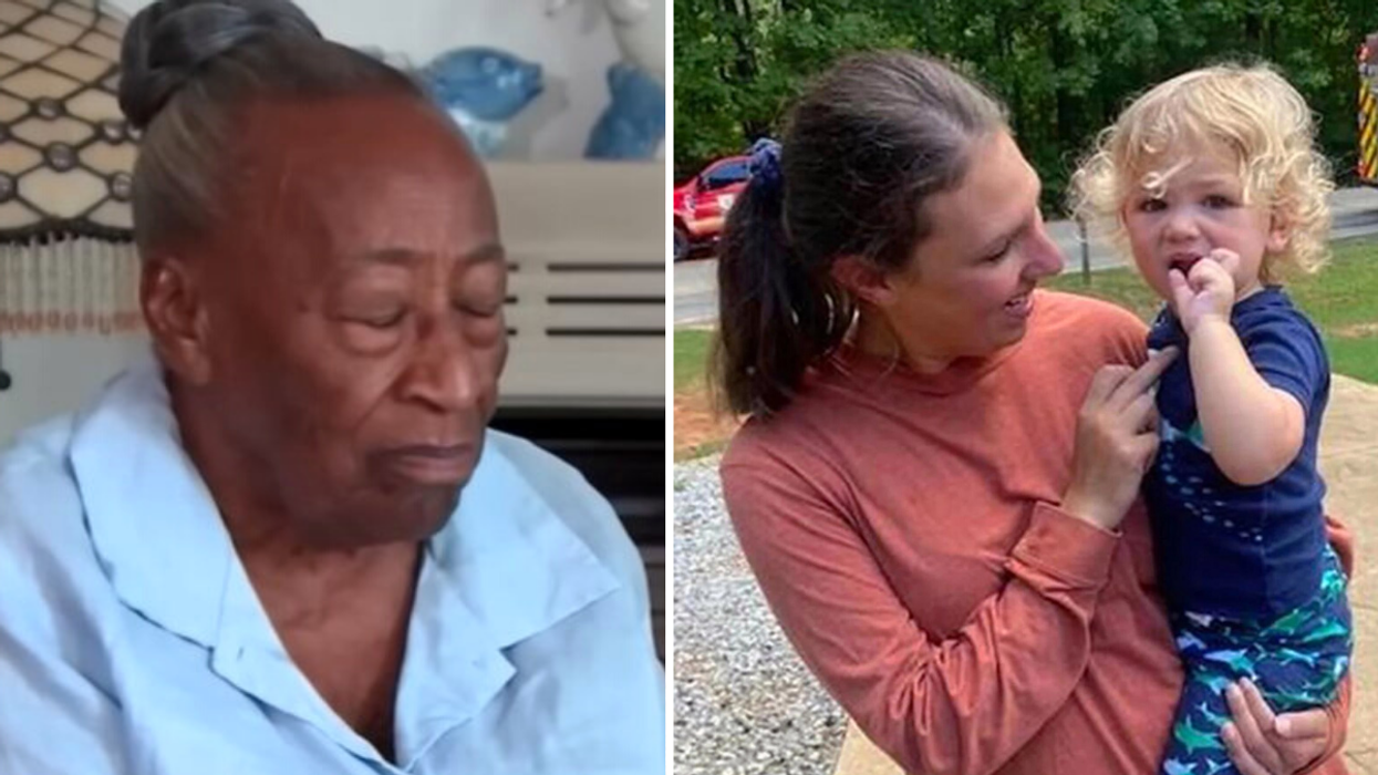 Toddler Blowing Bubbles Notices Something in Wooded Area - Solves a Missing Person’s Case During Playtime