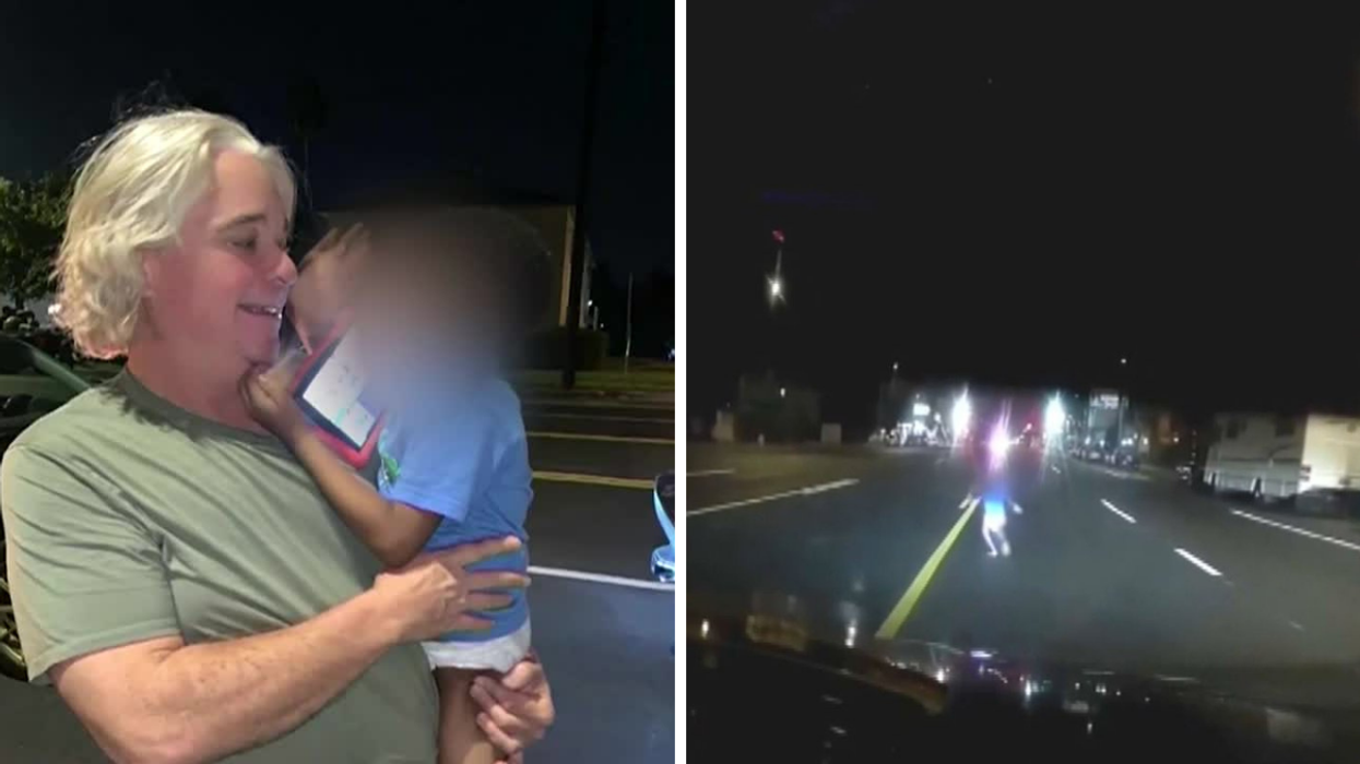 Toddler Walks Into Traffic, Food Delivery Worker Saves His Life And Delivers Lesson To All Parents