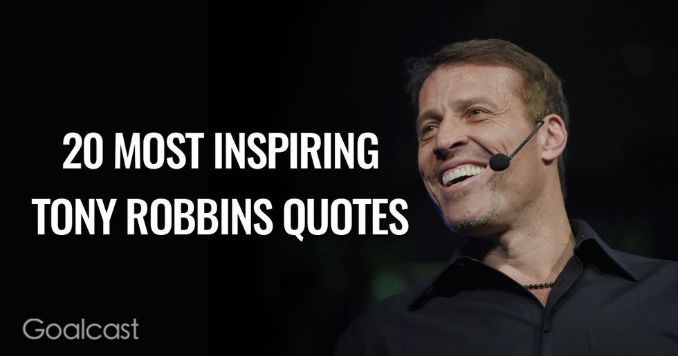 Top 20 Most Inspiring Tony Robbins Quotes