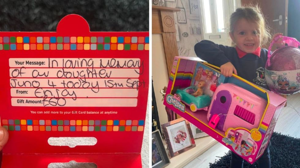 Grieving Mother Honors the Memory of Her Young Daughter With a Gift to a Stranger - The Note She Writes Moves an Entire Toy Store to Tears