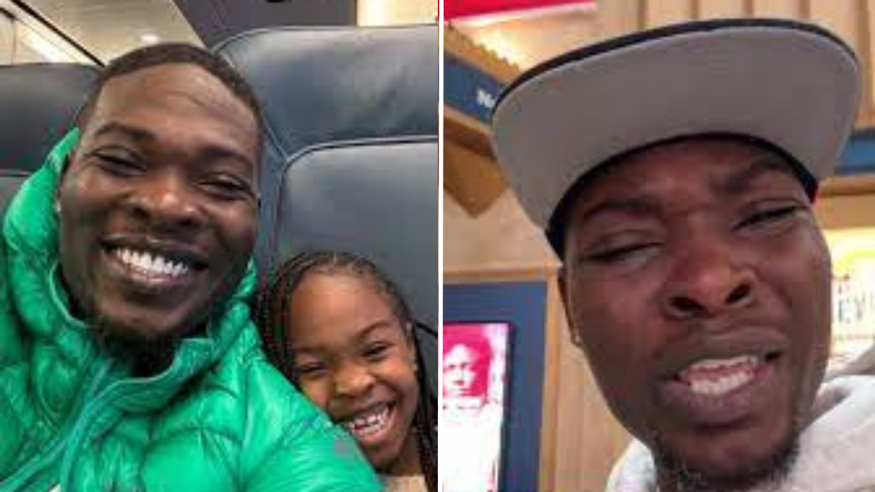 Little Girl Needs to Use the Bathroom, but Confused Dad Doesnt Know Where to Go - Then a Stranger Makes an Offer