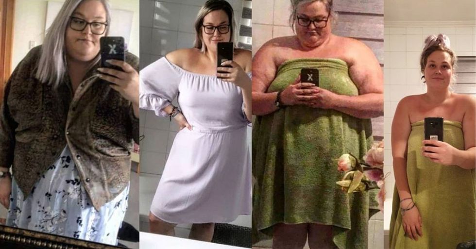 Woman Loses Nearly 100 Pounds By Tackling Her Inner Demons