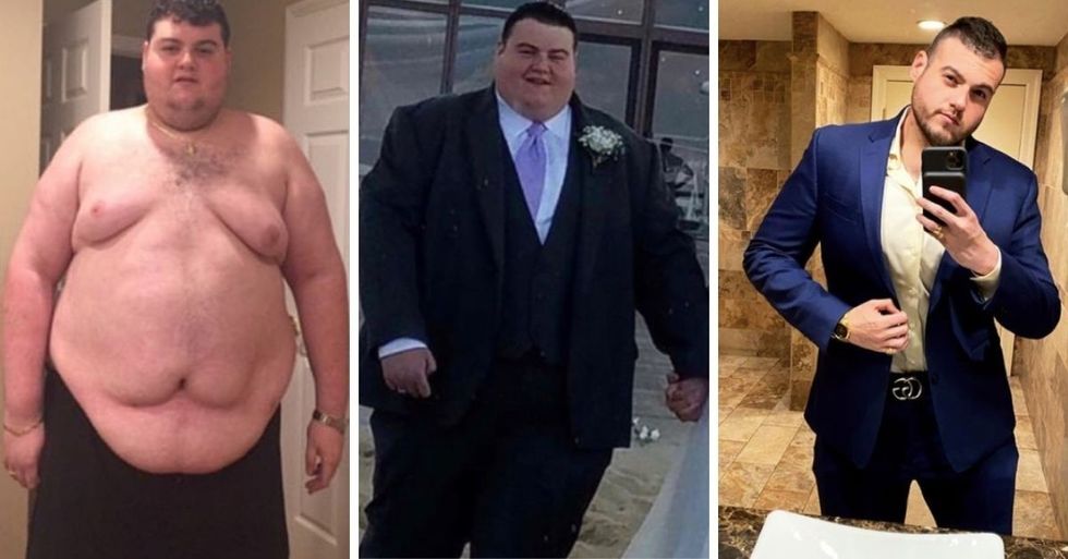 After Nearly Dying, This Man Lost Over 250 Pounds And Went After His Dream
