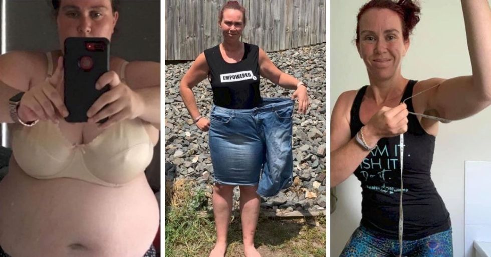 This Woman Lost Half Her Weight So She Could Be a Better Mom