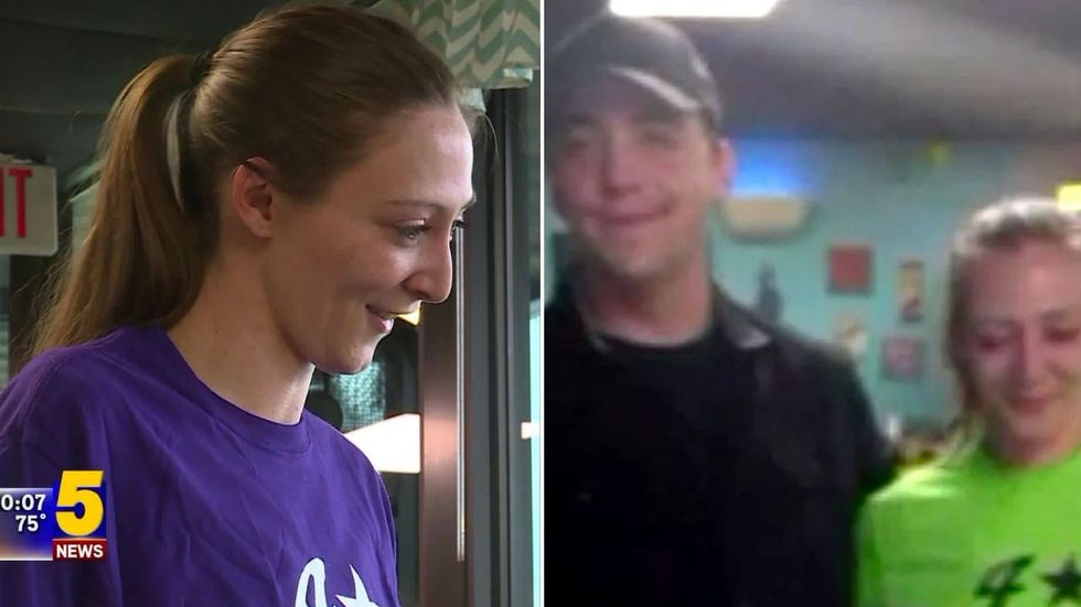 Truck Driver Shocks Waitress on Mother’s Day - Gives Her $2,000 Tip on a Cheeseburger