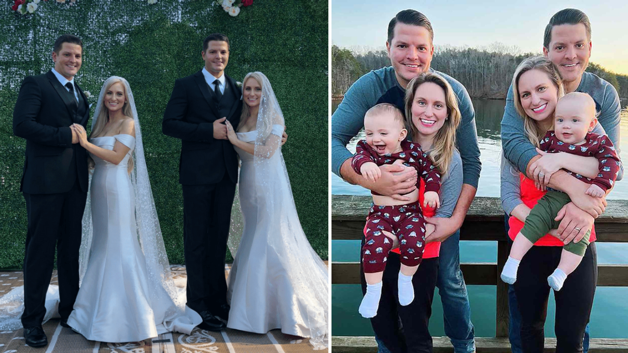 Two Men Say Theyll Never Get Married Unless They Find Identical Twin Women - Then One Day at a Festival Everything Changes