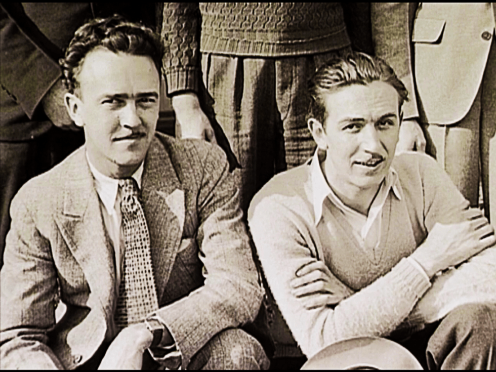 ub-iwerks-and-walt-disney-posing-for-a-photo