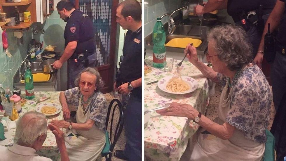 Neighbour Calls Police After Hearing Elderly Couple's Cries of Loneliness - Officers Step In With Best Response