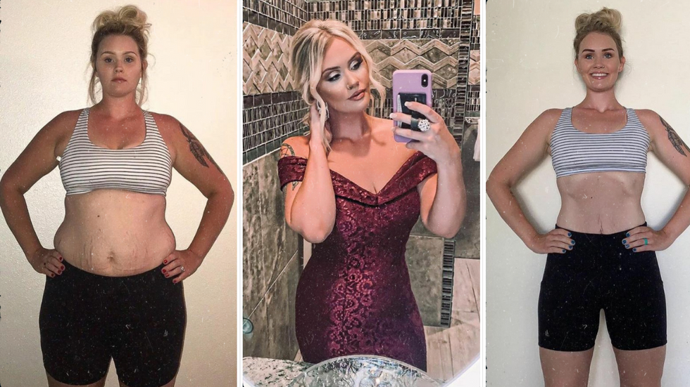 Mother Quits Destructive Habits and Loses 129 Lbs After Powerful Wake-up Call