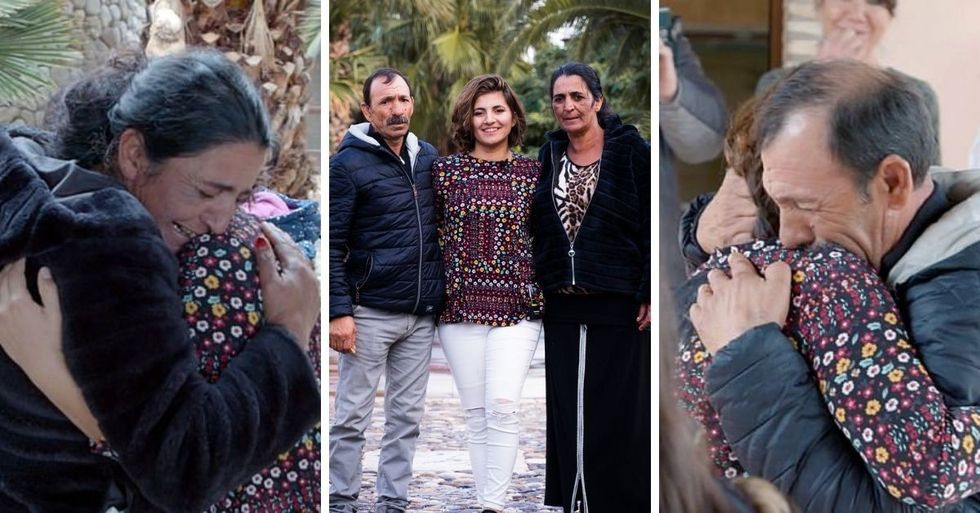 Woman Reunites With Her Parents 25 years After She Was Kidnapped At Birth