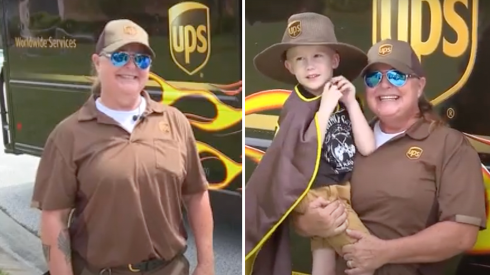 UPS Delivery Driver Frequently Visits Little Boy’s Home - One Day She Plans Something He’ll Never Forget