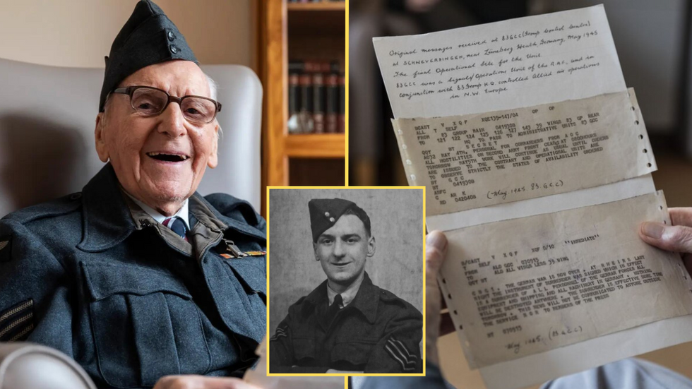 Veteran Knew WWII Was Ending 2 Days Before Rest of the World - And He Has the Secret Note to Prove It