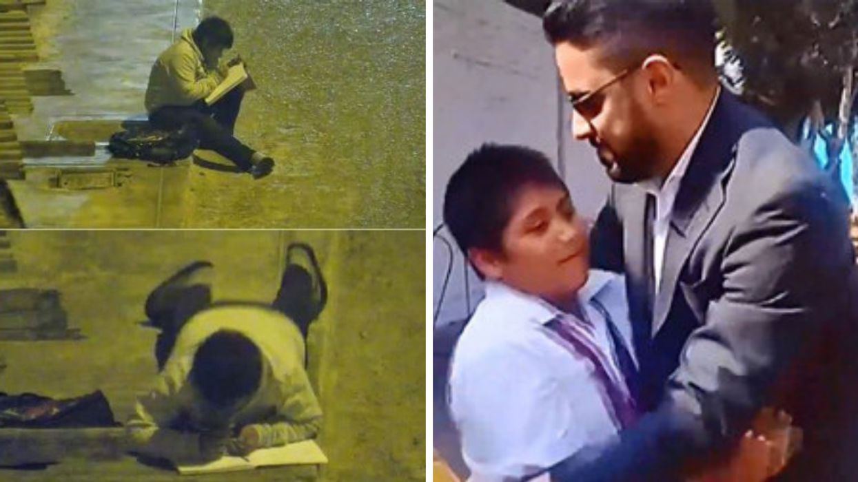 Man Sees Boy Studying Under Street Light And Is So Moved He Builds Him A Home