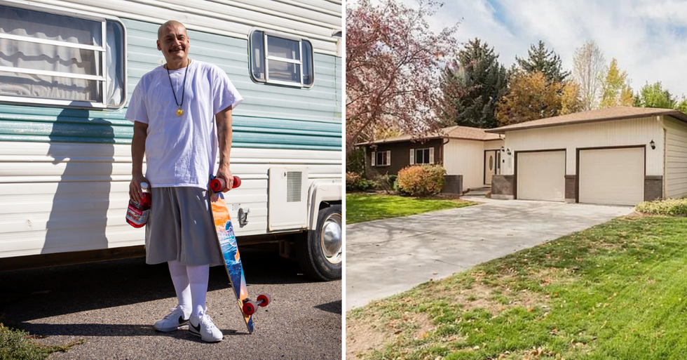 A Few Months Ago, He Lived In An RV - Today, He Bought His First Home Cash