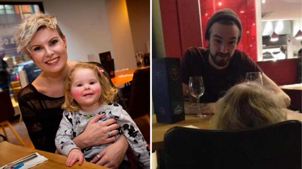 Stressed Out Mom Goes to Lunch With Friends - Is Relieved When a Waiter Takes Her 2-Year-Old Daughter on a “First Date”