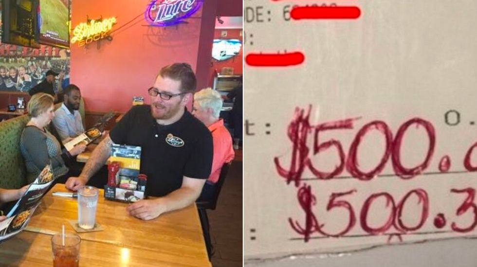 Waiter Pays for Grieving Stranger’s Grocery Bill – Then She Comes to His Workplace With a Heart-wrenching Note