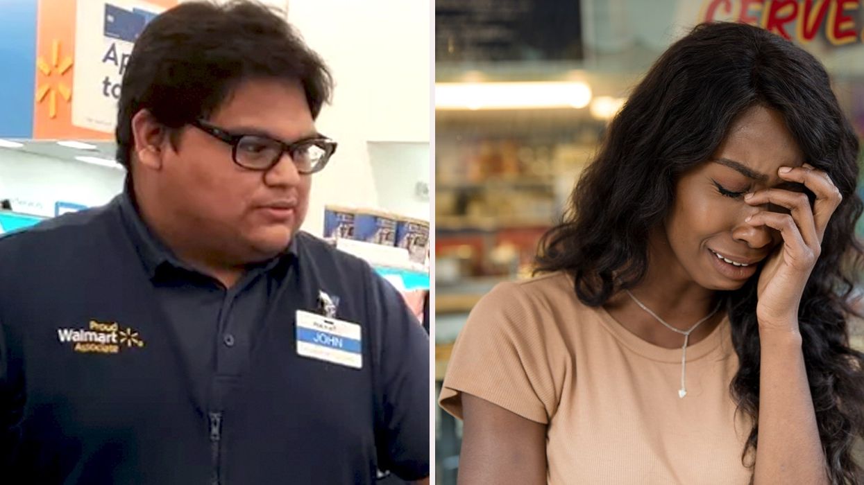 Walmart Shopper Films a Cashier's Reaction to a Crying Customer - The Secret Video Inspires a Community to Respond