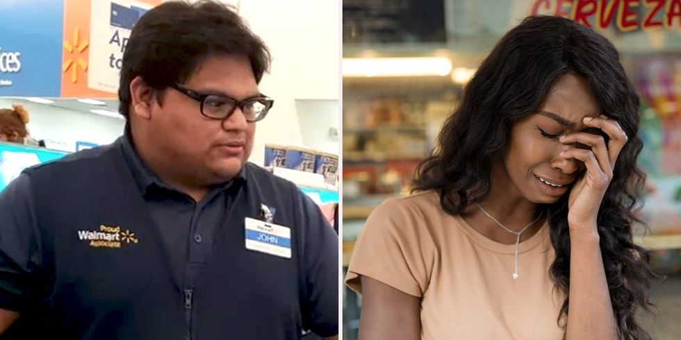 Walmart Shopper Films a Cashier's Reaction to a Crying Customer - The Secret Video Inspires a Community to Respond