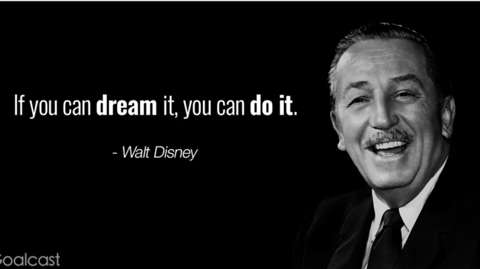 Walt Disney Quote