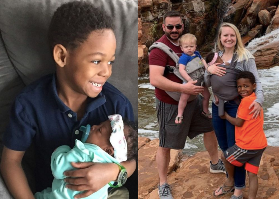 This Couple Adopted a Baby Boy 5 Years Ago -- Now They're Saving His Newborn Sister