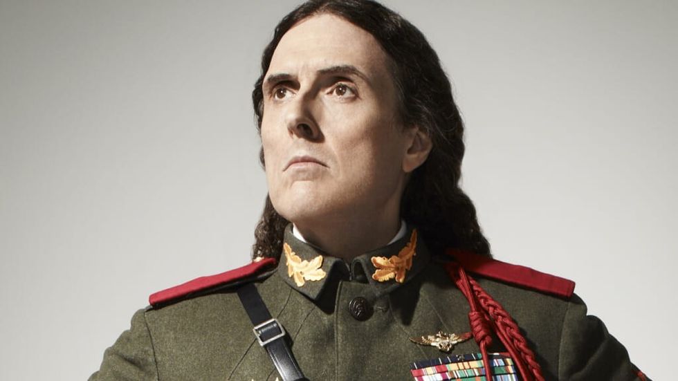 Weird Al Yankovic as military dictator