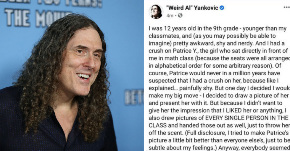 Weird Al' Yankovic Reconnects With High-School Crush 50 Years After Missed Connection