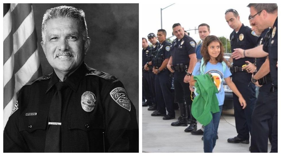 Fallen Police Officer Leaves Eight Children Behind - 13 of His Colleagues Then Show Up at His 8-Year-Old Daughters Home