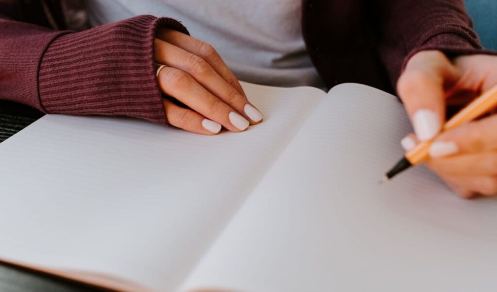white nail polish diary