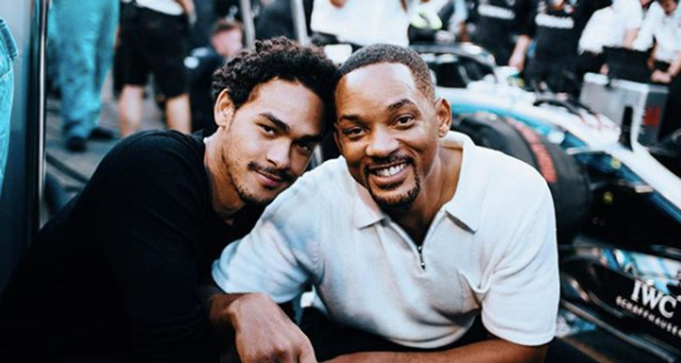 Will Smith and son Trey Smith
