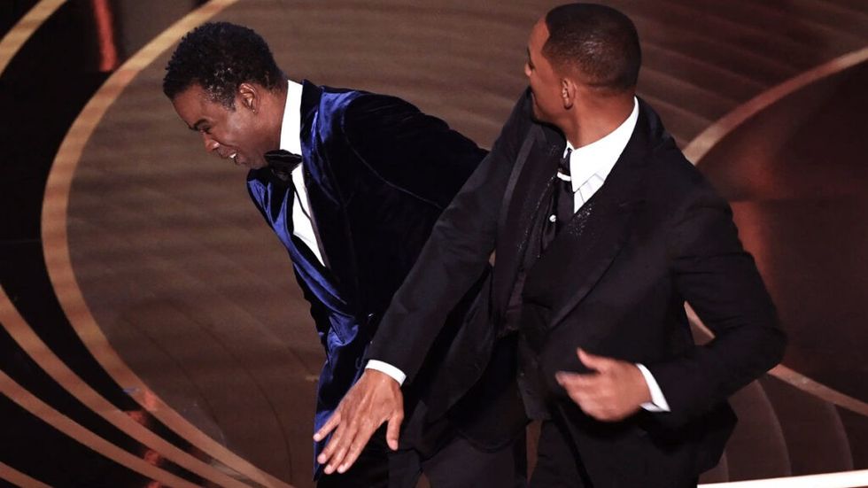 Will Smith slaps Chris Rock at the Oscars